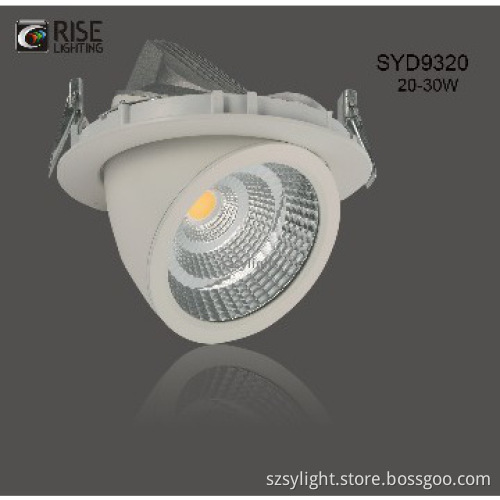 Super slim Commercial LED downlight CE ROHS SAA TUV approved